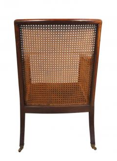 Regency Mahogany Caned Bergere - 4141811