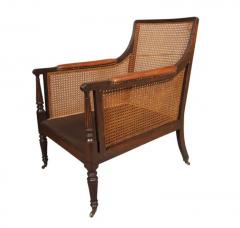 Regency Mahogany Caned Bergere - 4141818