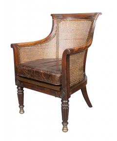 Regency Mahogany Caned Tub Chair - 4260881