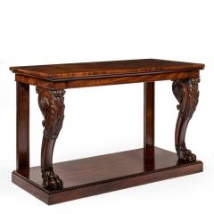 Regency Mahogany Console Table - 1824398