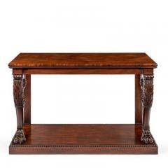 Regency Mahogany Console Table - 1824399