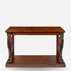 Regency Mahogany Console Table - 1825888