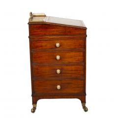 Regency Mahogany Davenport Desk of Diminutive Size - 3786046