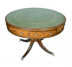 Regency Mahogany Drum Table - 4260887
