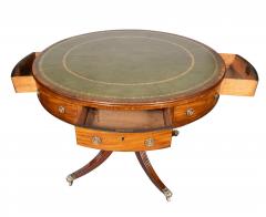 Regency Mahogany Drum Table - 4260892