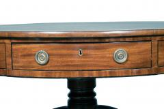 Regency Mahogany Drum Table - 4645436