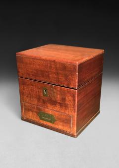 Regency Mahogany Fitted Apothecary s Box - 4492794