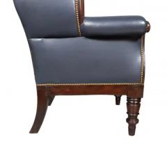 Regency Mahogany Library Armchair - 4145232