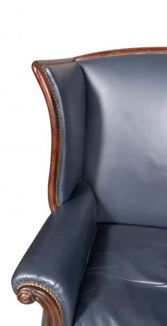 Regency Mahogany Library Armchair - 4145262