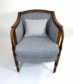 Regency Mahogany Library Armchair - 4704065