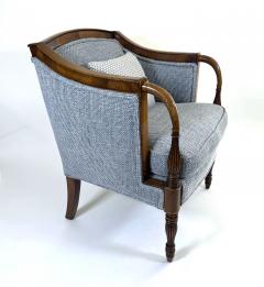 Regency Mahogany Library Armchair - 4704243