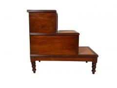 Regency Mahogany Library Steps - 4143912
