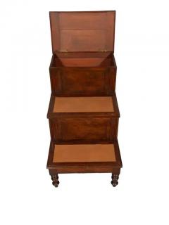 Regency Mahogany Library Steps - 4143960