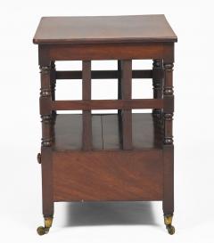 Regency Mahogany Lidded Canterbury - 4547924