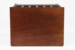 Regency Mahogany Lidded Canterbury - 4547927