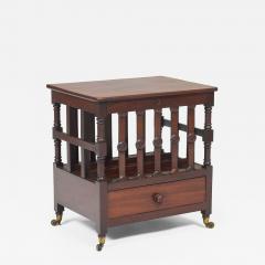 Regency Mahogany Lidded Canterbury - 4552140