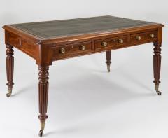 Regency Mahogany Partners Writing Table - 450031