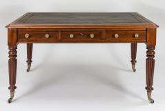 Regency Mahogany Partners Writing Table - 450032