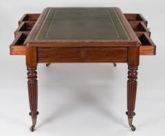Regency Mahogany Partners Writing Table - 450036