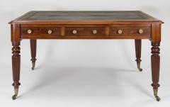 Regency Mahogany Partners Writing Table - 450037