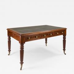 Regency Mahogany Partners Writing Table - 450458