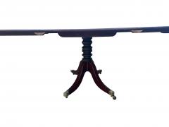 Regency Mahogany Three Pedestal Dining Table - 4330386