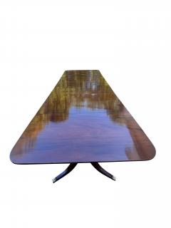 Regency Mahogany Three Pedestal Dining Table - 4330395