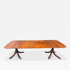 Regency Mahogany Two Pedestal Dining Table - 4325714