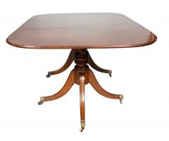 Regency Mahogany Two Pedestal Dining Table - 4643346