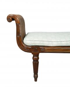 Regency Mahogany Window Bench - 4389789