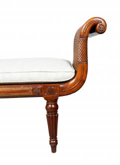 Regency Mahogany Window Bench - 4389817