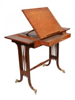 Regency Mahogany Writing Table By Gillows Of Lancaster - 3739301