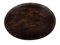 Regency Mahogany and Brass Bound Oval Tray - 3995912