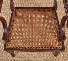 Regency Mahogany and Ebonized Klismos Armchair - 4217938