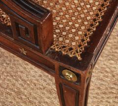 Regency Mahogany and Ebonized Klismos Armchair - 4217940