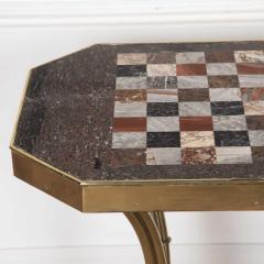 Regency Marble and Gilt Chess Table - 3559262