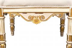 Regency Painted And Giltwood Bench - 4723254