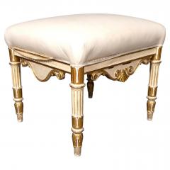 Regency Painted And Giltwood Bench - 4723261