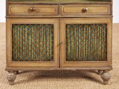 Regency Painted Cabinet Bookshelf - 4223424