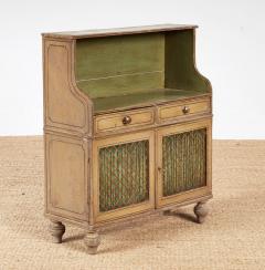 Regency Painted Cabinet Bookshelf - 4223429