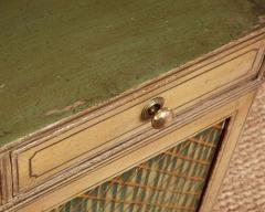 Regency Painted Cabinet Bookshelf - 4223430