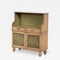 Regency Painted Cabinet Bookshelf - 4225927