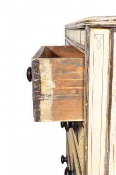 Regency Painted Pine Chest Of Drawers - 4643398