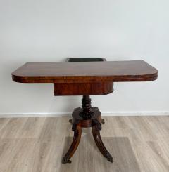 Regency Pedestal Game Table American Early 19th Century - 1637253