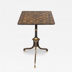 Regency Penwork Candlestand - 4219019