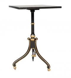 Regency Penwork Candlestand - 4152736