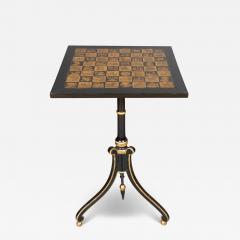 Regency Penwork Candlestand - 4219040