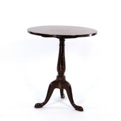 Regency Period Black Gold Chinoiserie Tilt Top Tripod Table Circa 1820 - 2986949