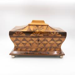 Regency Period English Box In Walnut With Tent Top - 4420895