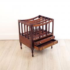 Regency Period Mahogany Canterbury Circa 1820 - 2801326